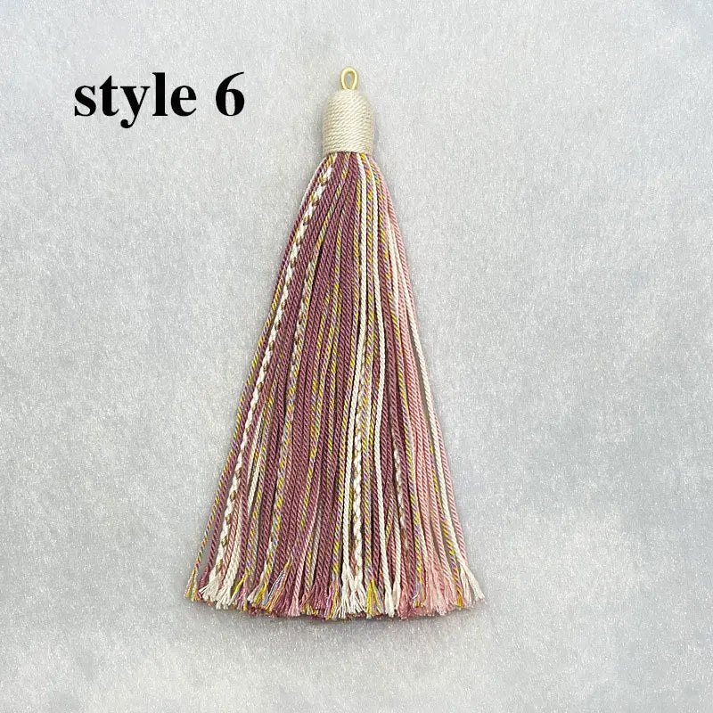 Sorelle 15cm Hand Twisted Cotton Thread Key Tassels