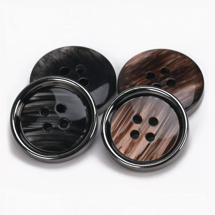 Modern 15-25mm Resin Button - 20 PC