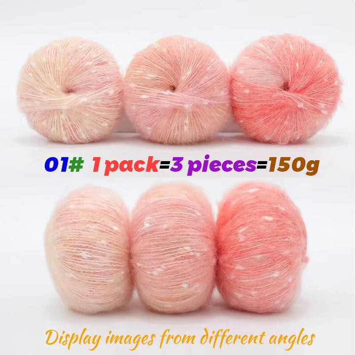 3 PC / 150g Gradient Soft Yarn