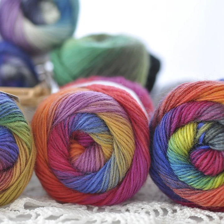 Gradient 100% Wool Yarn