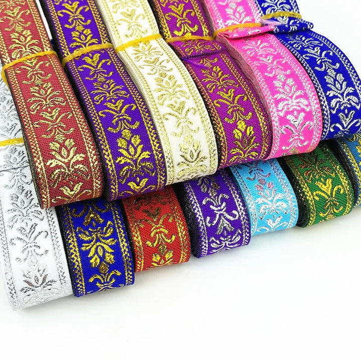 7 Yards / Ethnic Embroidery Ribbon