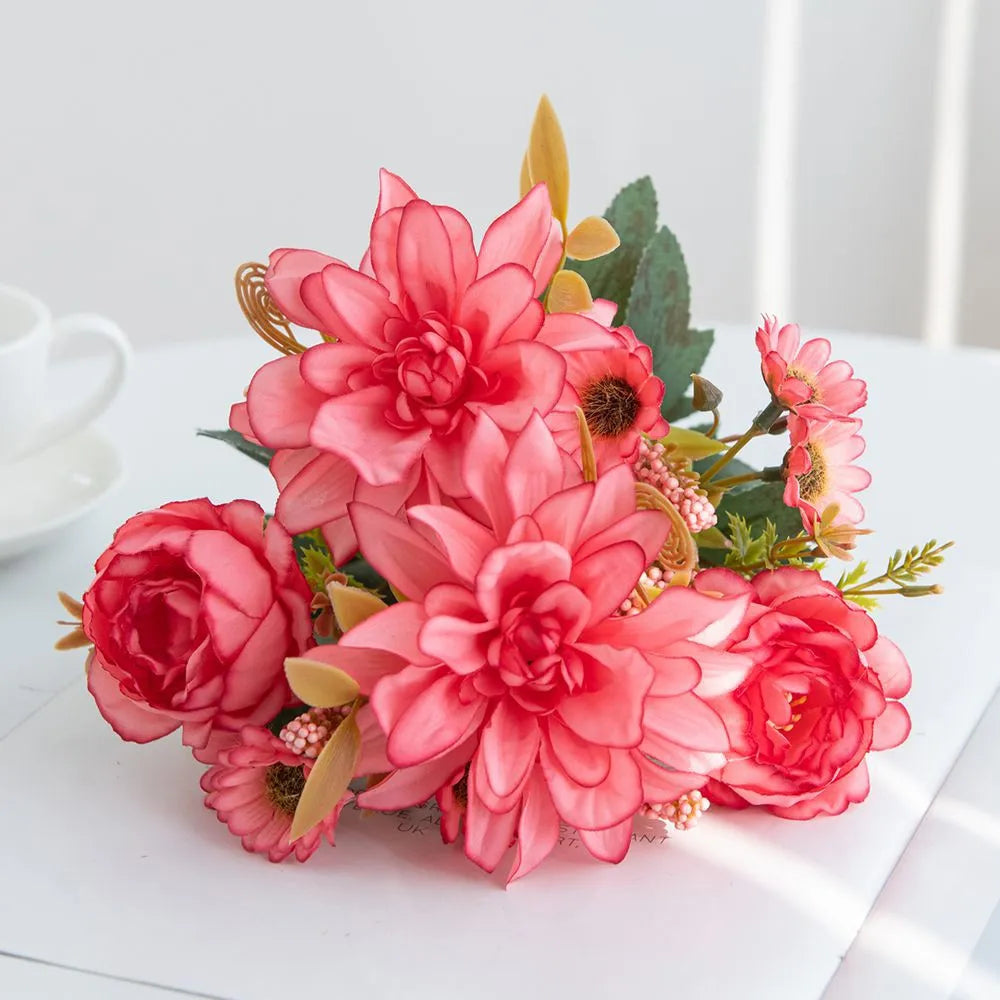 Silk Dahlia Bundle