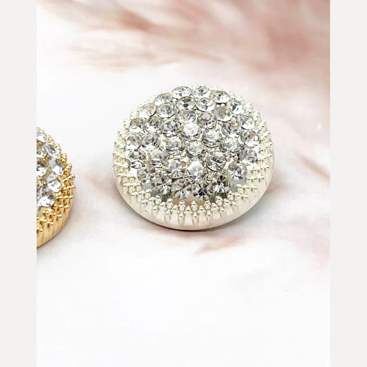6 PC / Vaosk Rhinestone Buttons