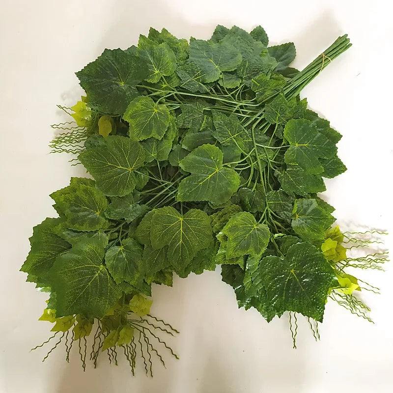 12pc Nuvola Artificial Banyan Leaf Leaves
