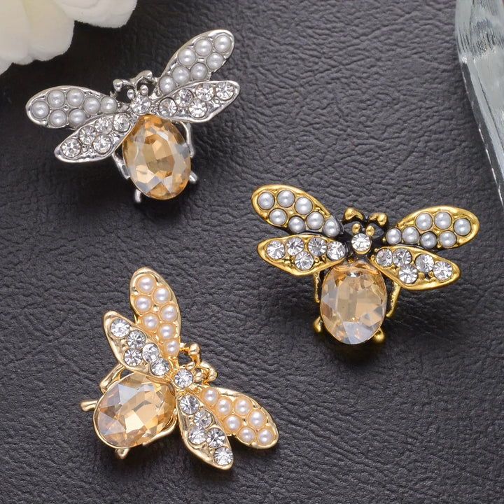 3 PC / Gsoi Rhinestone Buttons