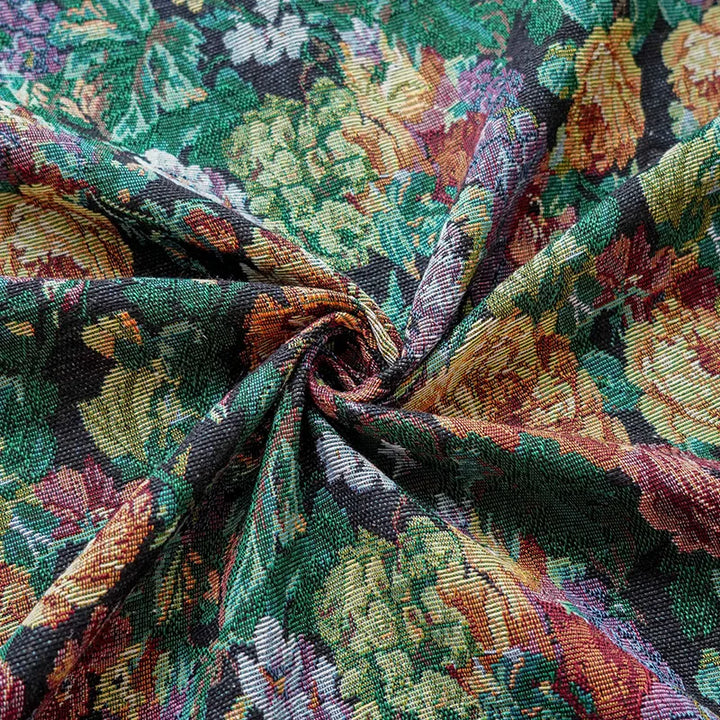 Rosoi Pastoral Oil Painting Style Yarn Dyed Jacquard Fabric