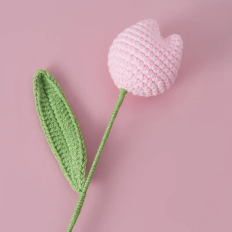 Moni Knit Tulips Party Decor Flower