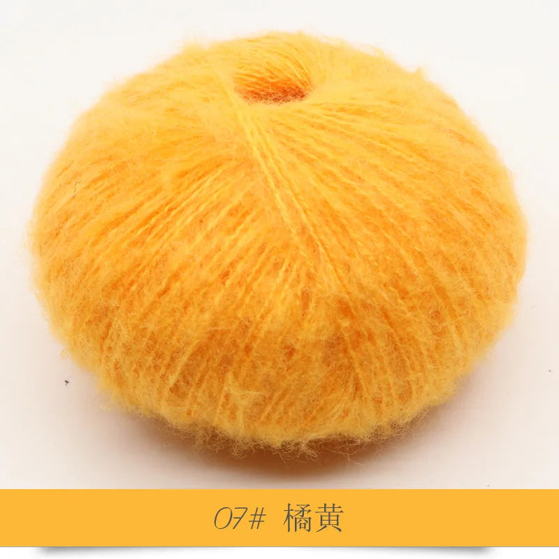 25g 1Pc Mohair Yarn for Hand Knitting