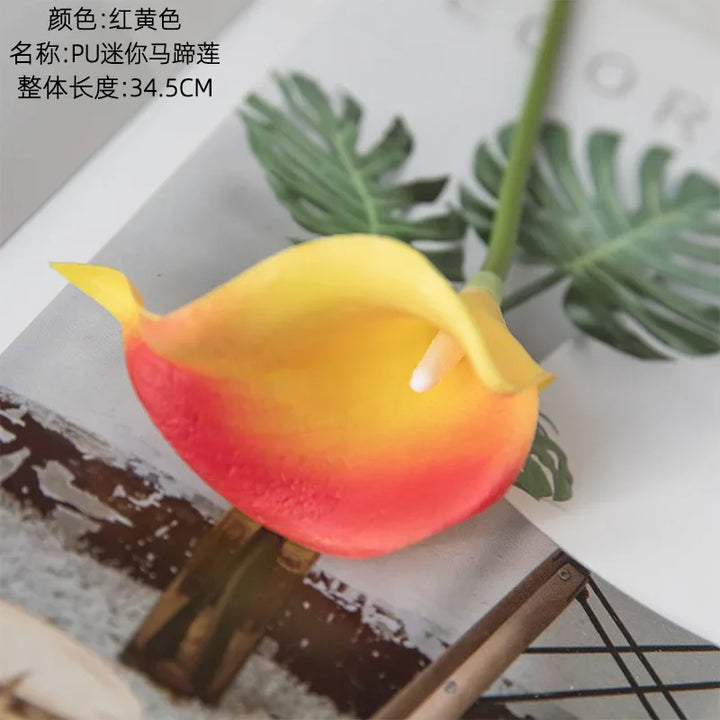 10pc Ciel Mini Calla Lily Artificial Flower