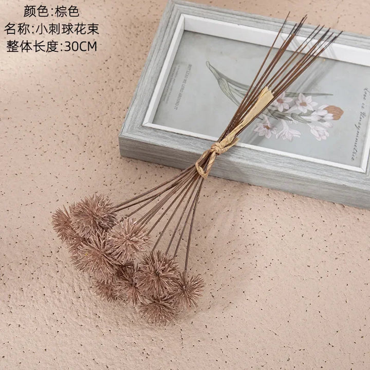 Svea 12pc Artificial Small Thorn Ball Bouquet