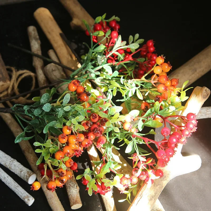 Inora Artificial Flower Bean Branch