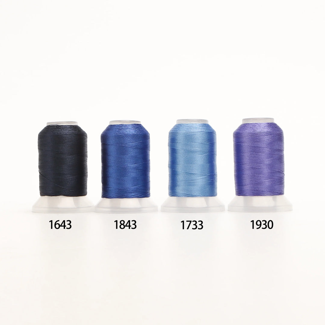 500 Meters / Polyester Embroidery Thread Set