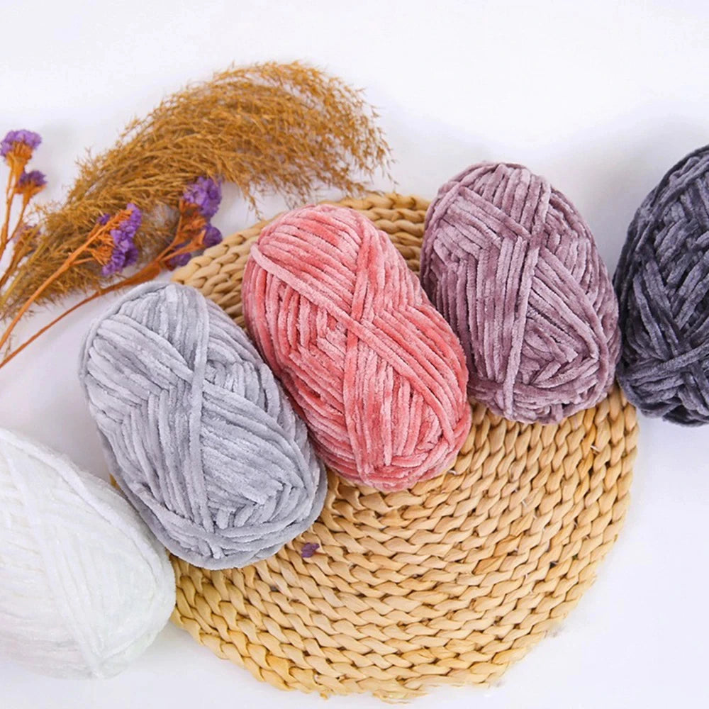 100g Chenille Plush Yarn