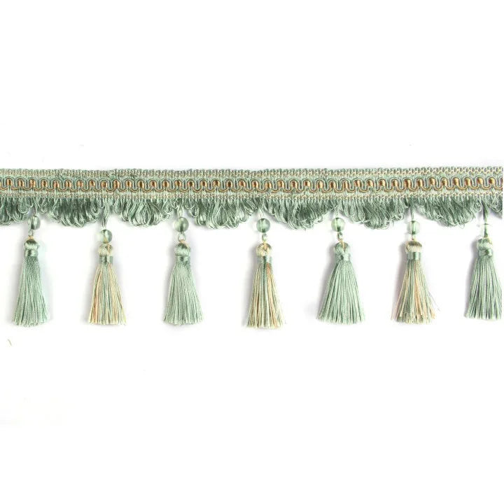 6 YARDS / Lucia Beaded Tassel Fringe Trim
