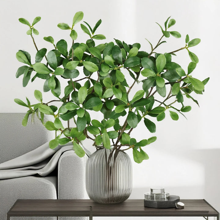 Clarisse 19 Inch Artificial Green Leaf Plant