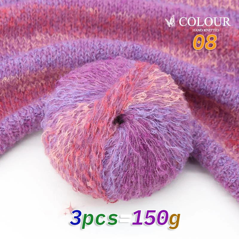 150g Colorful Gradient Yarn Ball