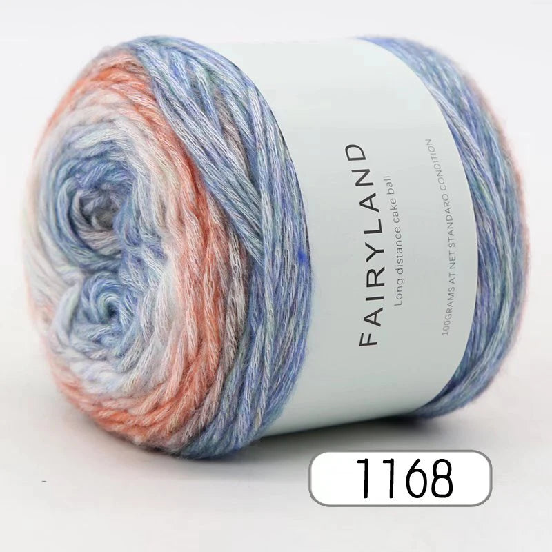100g Gradient Rainbow Yarn