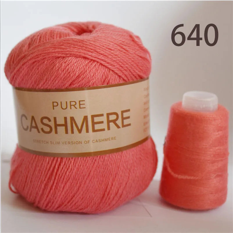 Cashmere Thread Soft Cashmere Yarn 50g | 5 PC | 45 Colors | Premium Knitting & Crochet ...