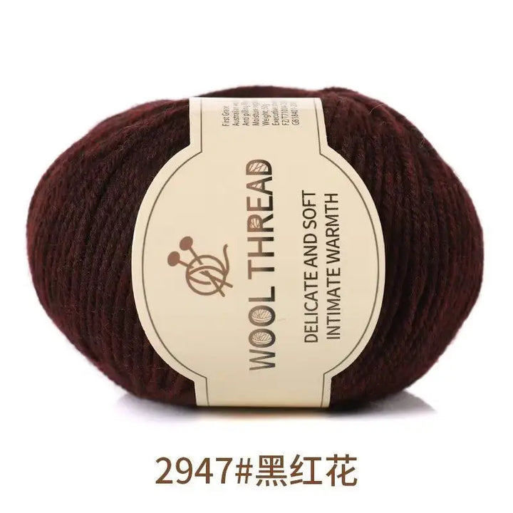 50g Medium Thick Crochet Yarn