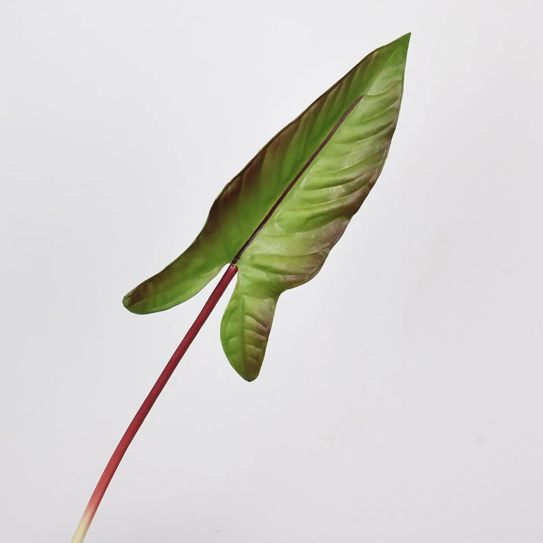 Spire 31 Inch Artificial Alocasia Leaf Faux Green Plant