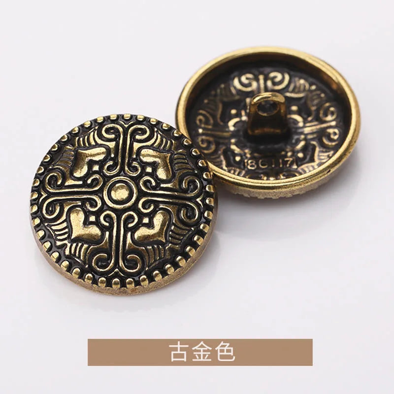 10 PC / Apark Metal Buttons