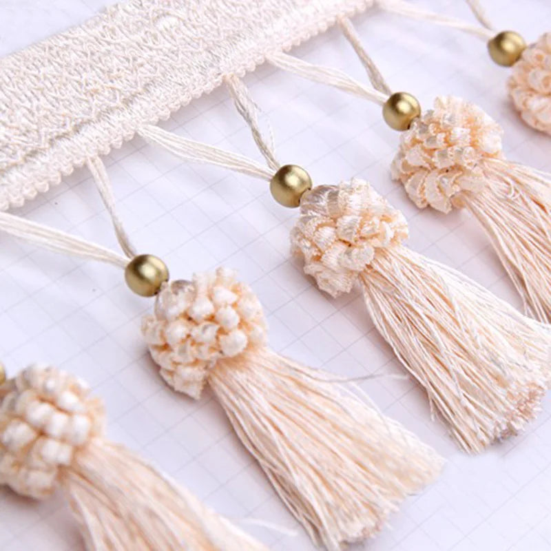 Ankors Beaded Tassel Fringe Trim