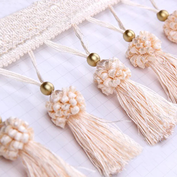 Ankors Beaded Tassel Fringe Trim