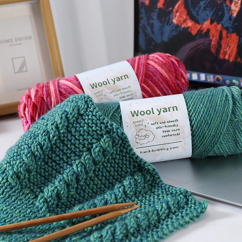 500g Gradient Color Rainbow Yarn