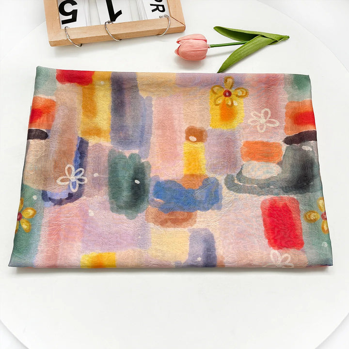 Claes Colorful Abstract Jacquard Fabric