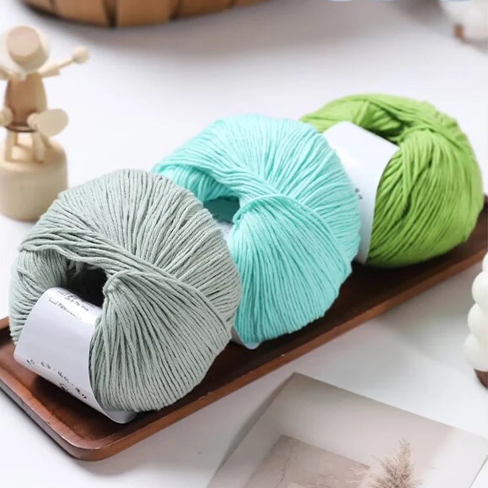 50g 100% Cotton Soft Colors Yarn Cotton