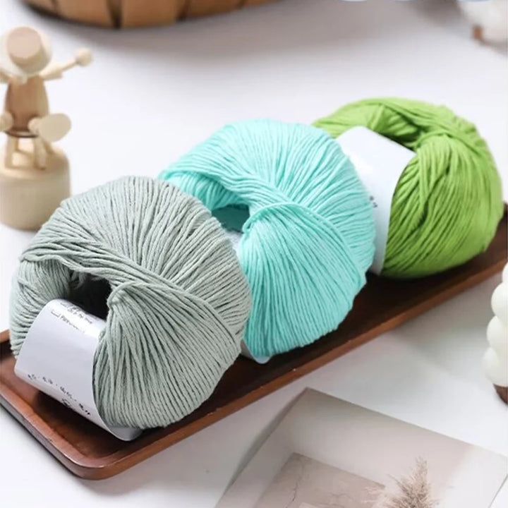 50g 100% Cotton Soft Colors Yarn Cotton