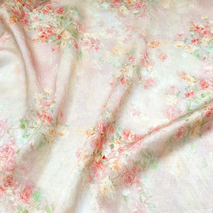 Simon Lightweight Floral Jacquard Fabric