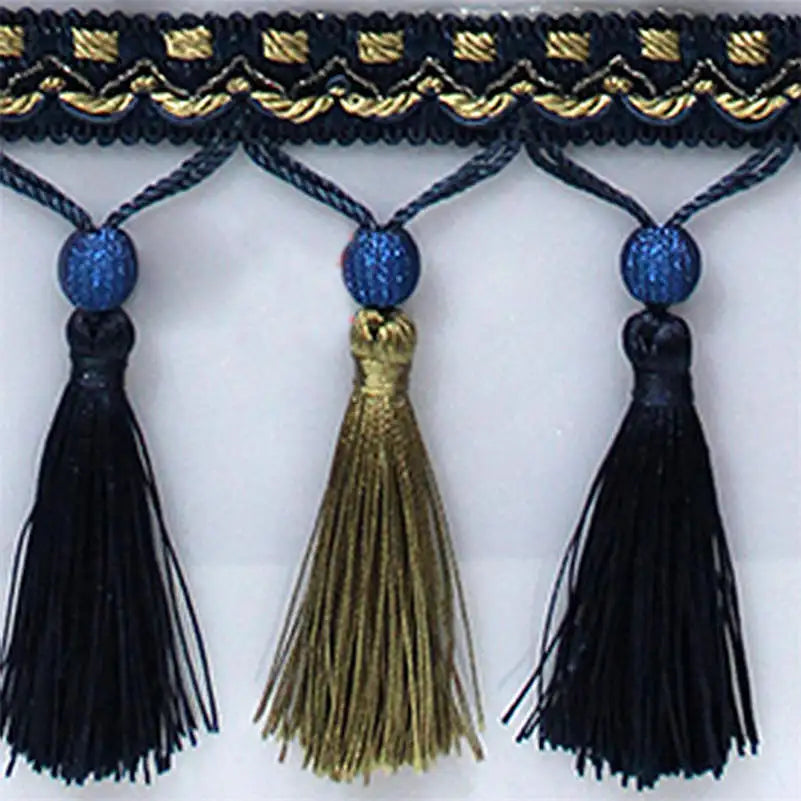 3 YARDS / Junsone Beaded Tassel Fringe Trim