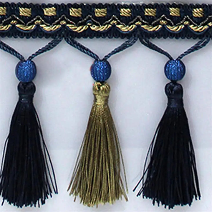 3 YARDS / Junsone Beaded Tassel Fringe Trim