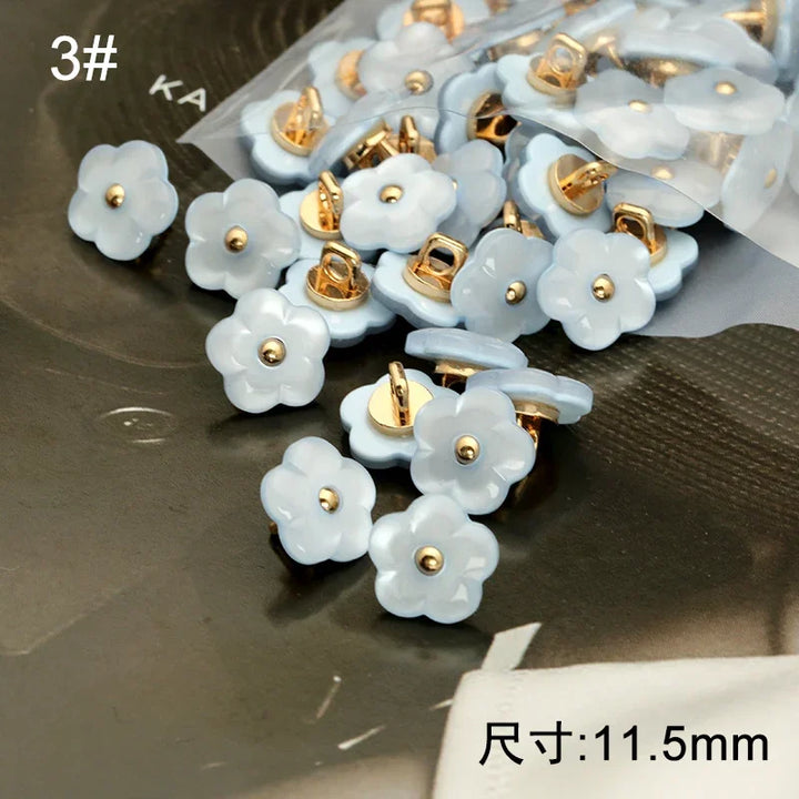 6 PC / Slio Resin Buttons