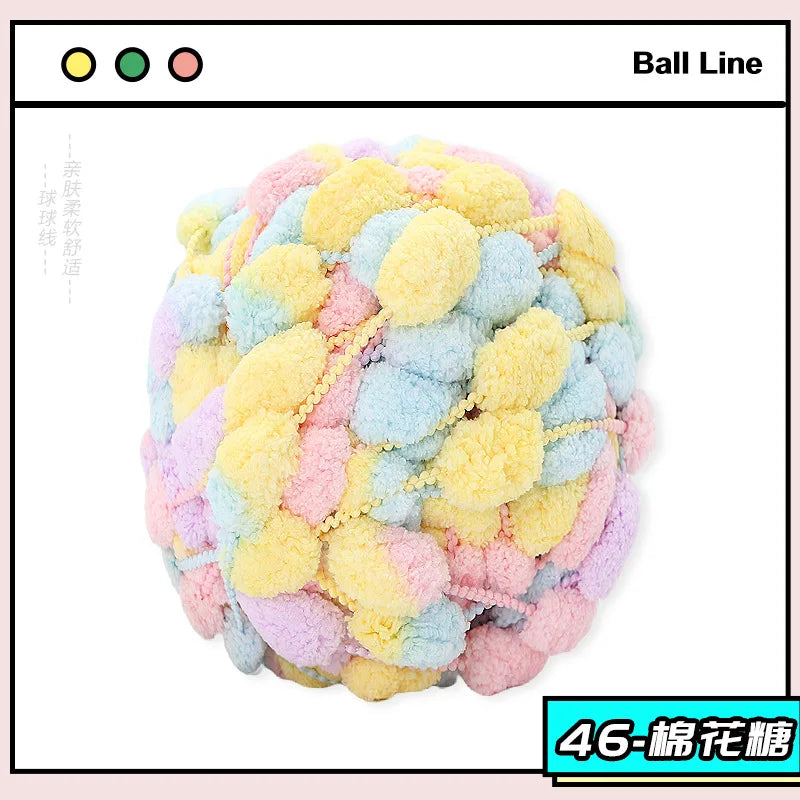 100g Colorful Thick Ball Yarn