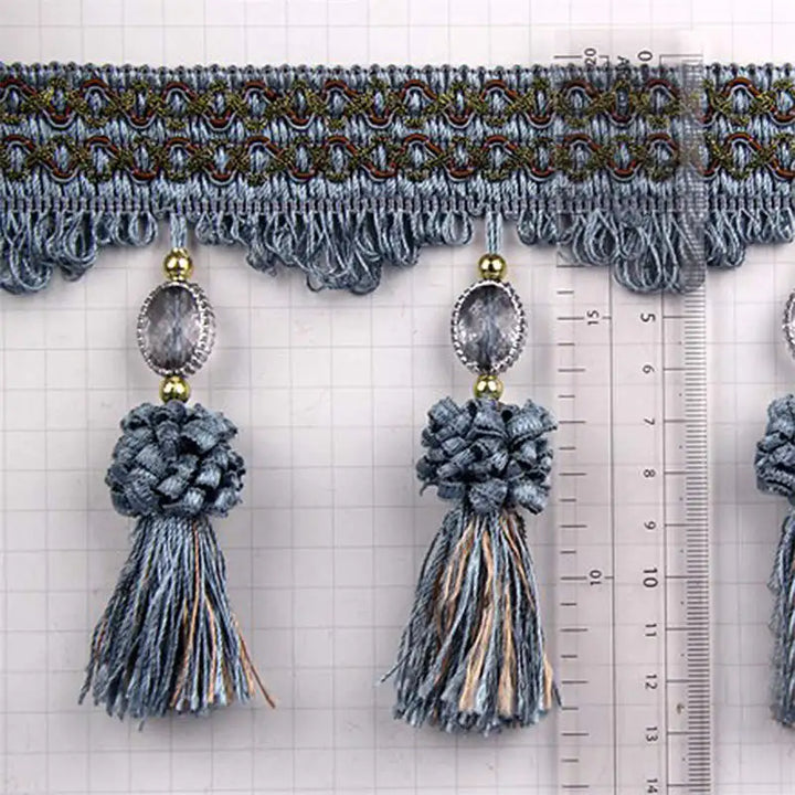 Mito Beaded Tassel Fringe Trim