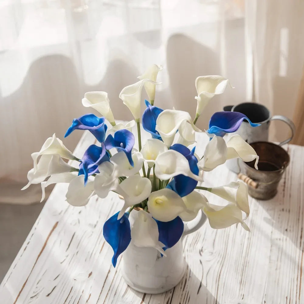 10pc Ciel Mini Calla Lily Artificial Flower
