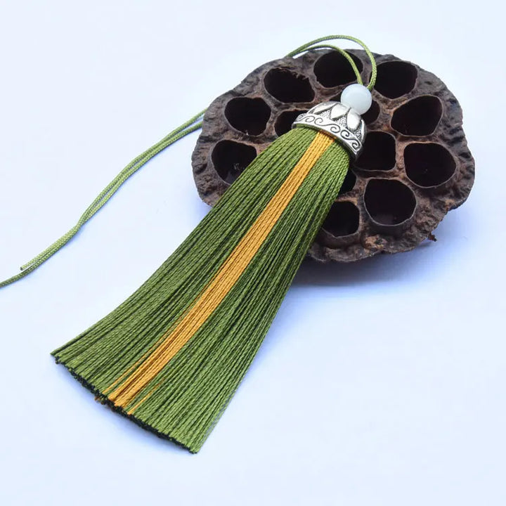 2 pc Belora Double Color Key Tassels