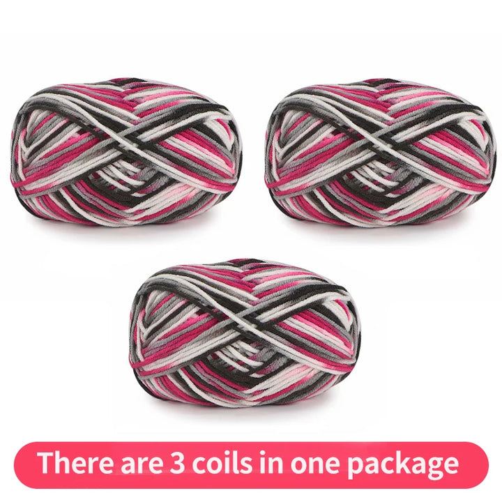 150g Segmented Dyed Gradient Colorful Yarn