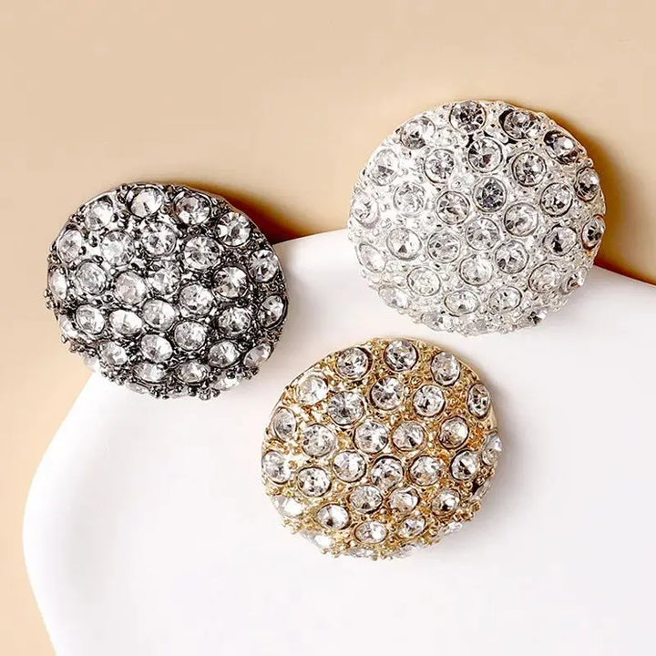 6 PC / Kelli Rhinestone Buttons