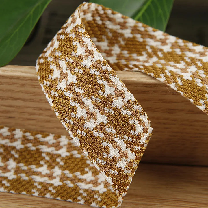 5 Yards / Retro Classic Jacquard Ribbon