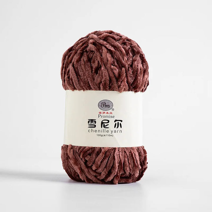 100g 6mm Chenille Yarn