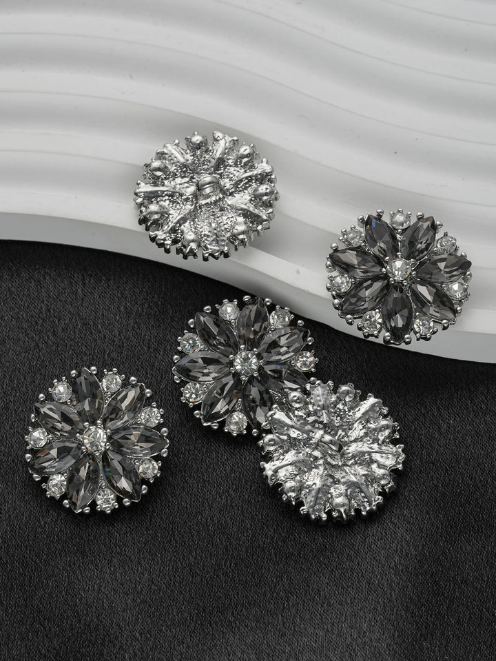 4 PC / Ramste Rhinestone Buttons