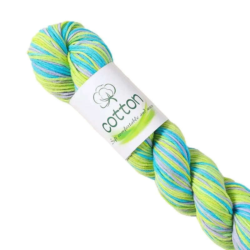 50g 100% Cotton Dyed Yarn