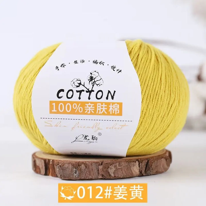 50g 100% Cotton Soft Colors Yarn Cotton