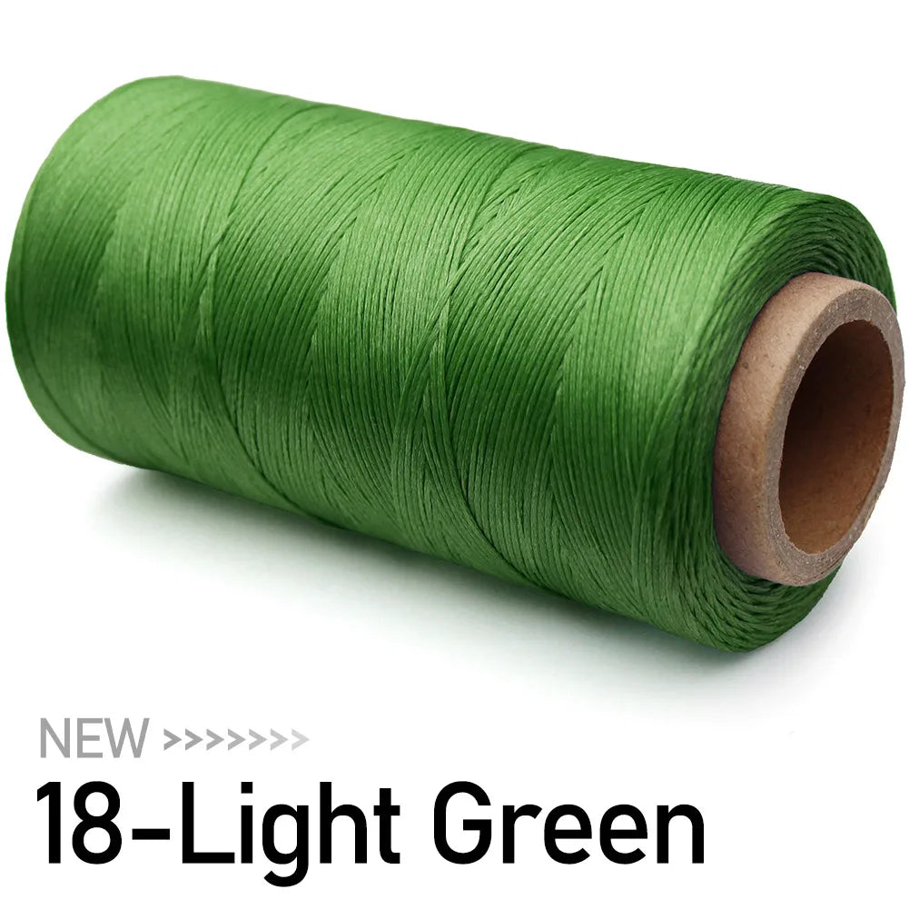 Flat Polyester Thread Flat Polyester Waxed Thread for Leather | 22 Colors | 0.5–1.2mm ...