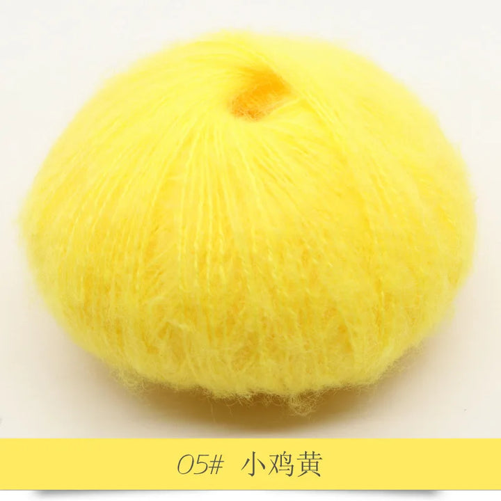 25g 1Pc Mohair Yarn for Hand Knitting