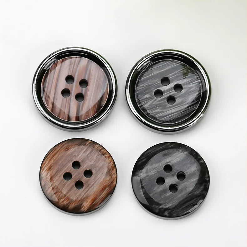 Modern 15-25mm Resin Button - 20 PC
