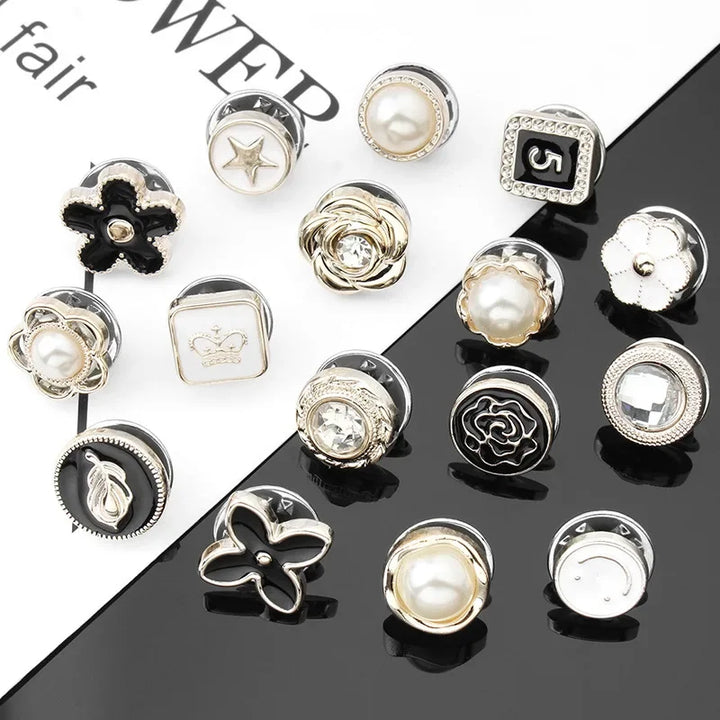 10 PC / Caleb Rhinestone Buttons